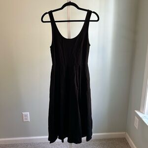 Daily Look Casual Black Scoop Neck Dress